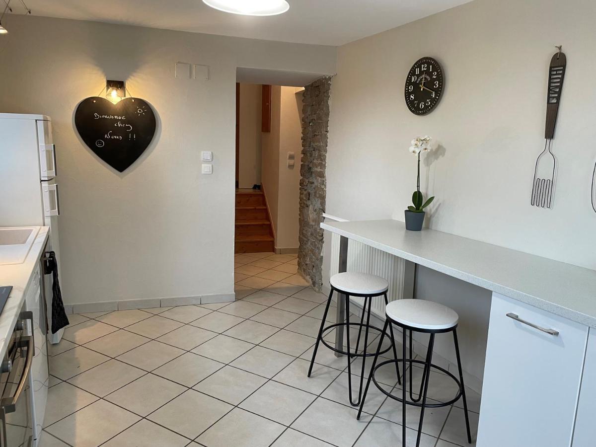 Les Glycines Villa Hieres-Sur-Amby Buitenkant foto