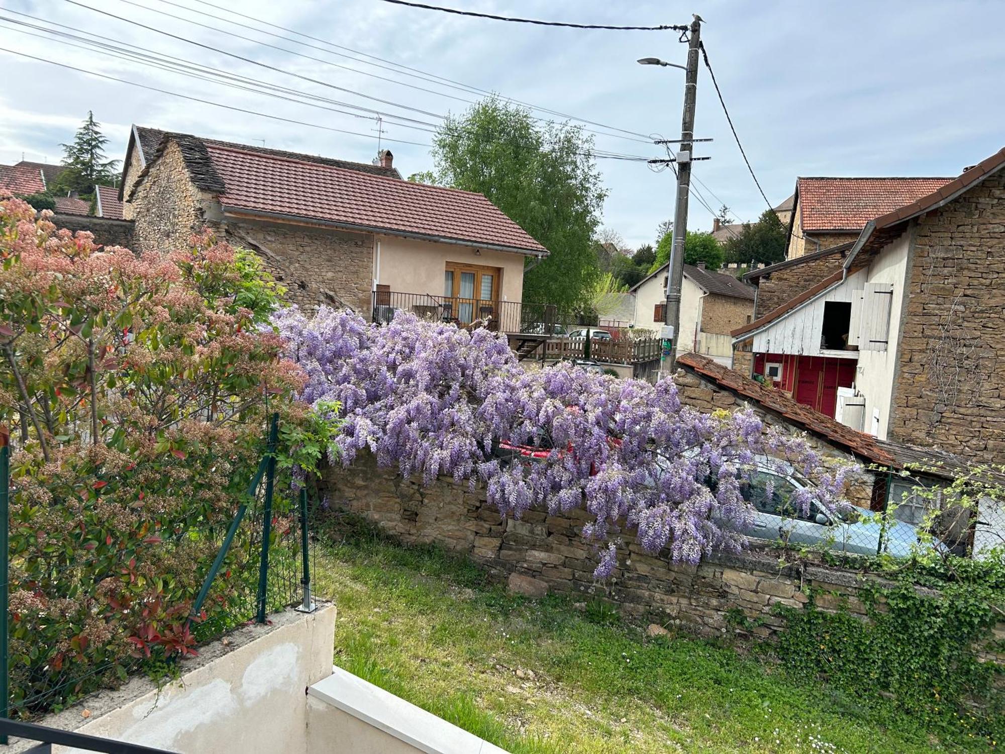 Les Glycines Villa Hieres-Sur-Amby Buitenkant foto